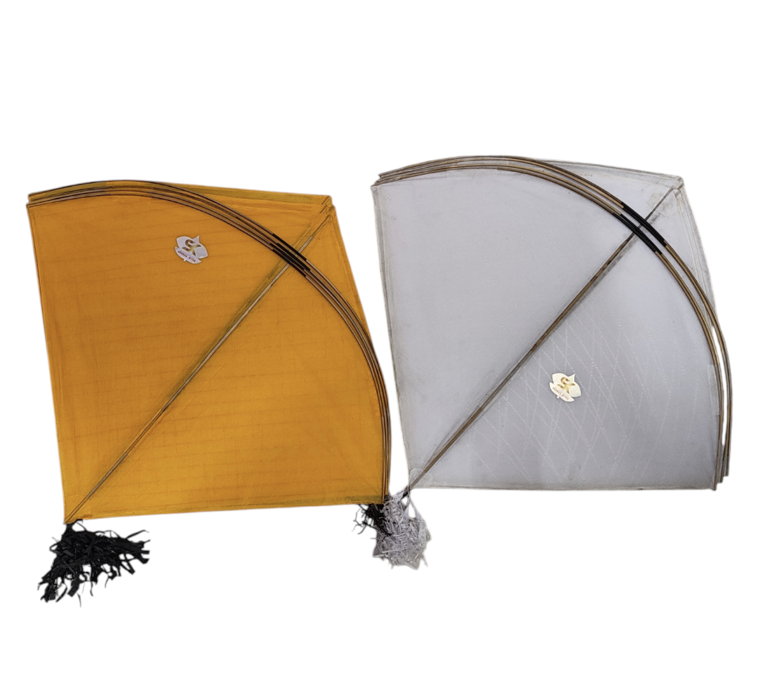 90 Pcs Beautiful Crafted Branded Tukkal Kites Triveni Paper ( Free Bag Worth Rs 250/- )