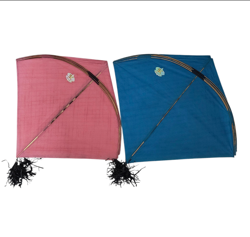 90 Pcs Beautiful Crafted Branded Tukkal Kites Triveni Paper ( Free Bag Worth Rs 250/- )
