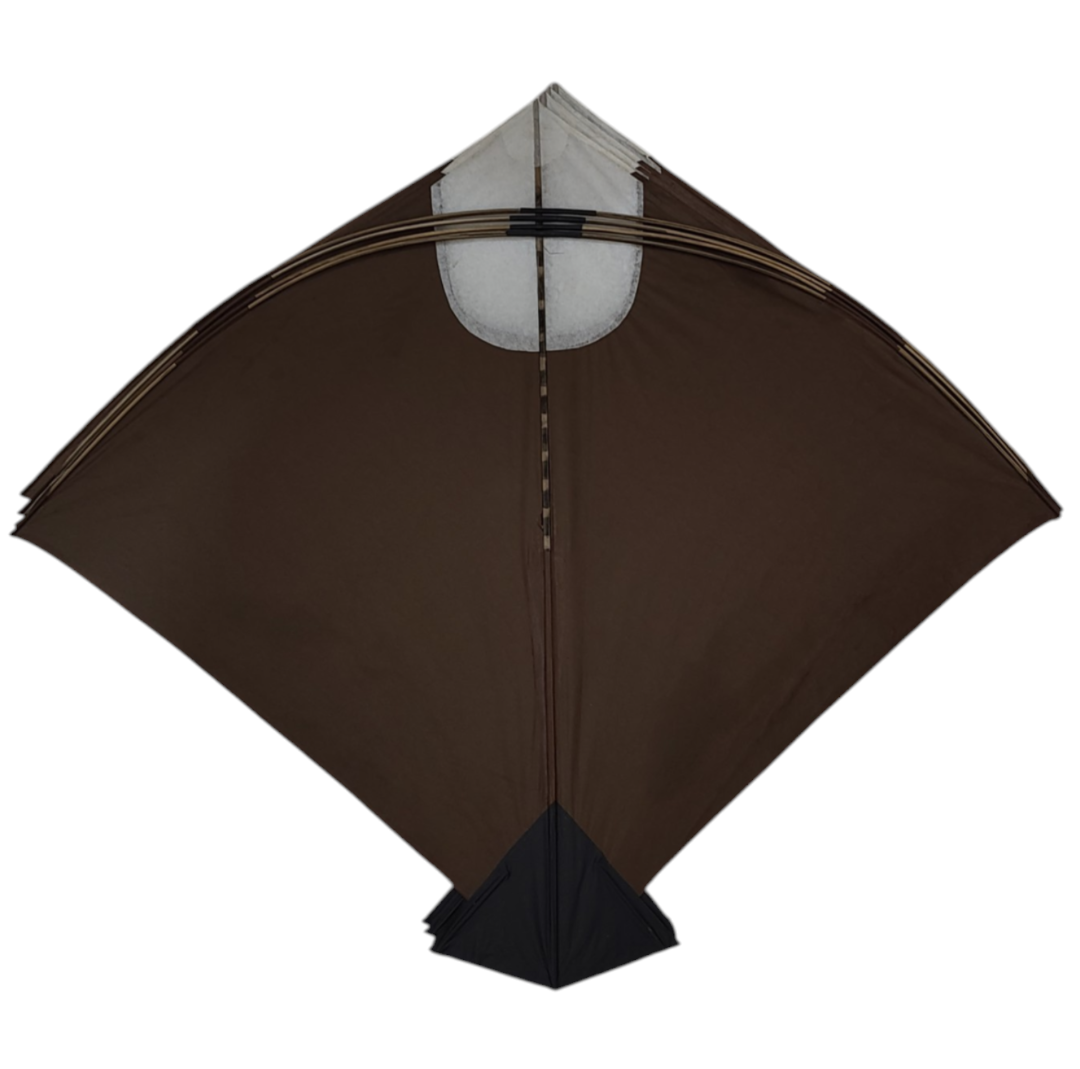 32 + 4 Free Goal Farma White Glass Brown Base ( 59 x 68 Cm )